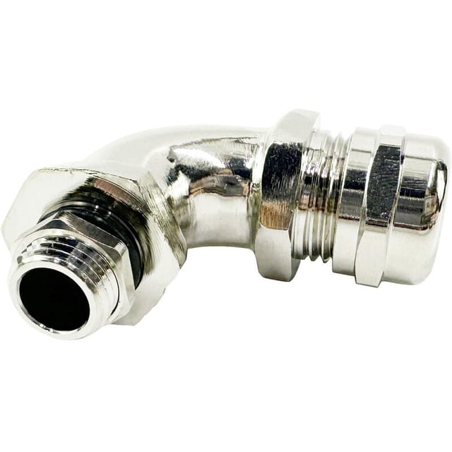 Tru Components - TC-11447388 Kabelverschraubung M16 x 1.5 Messing (vernickelt) Metall 1 St.