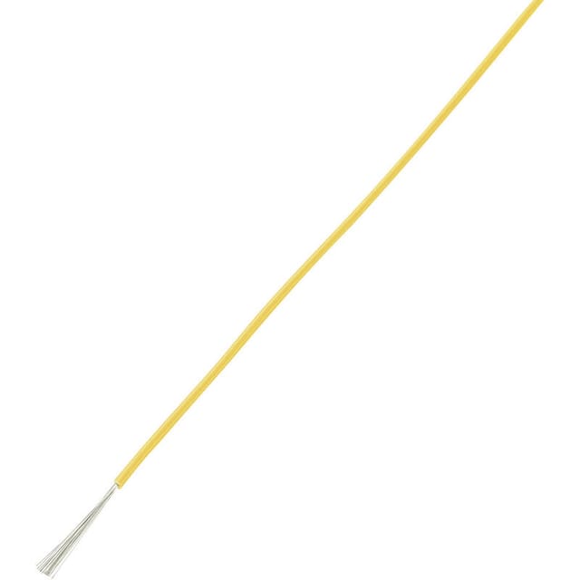 1566832 Litze LiY 1 x 0.14 mm² Gelb 10 m - Tru Components