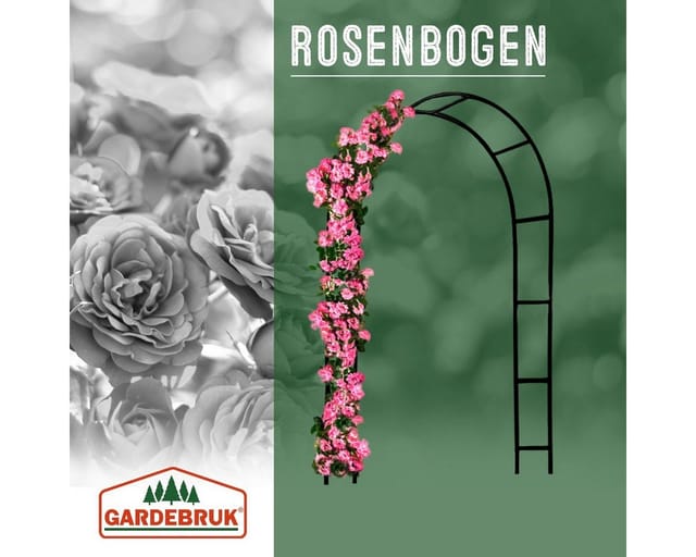 No Brand - Rosenbogen Rosensäule verschiedene Modelle Metall Rankhilfe Rankgitter Garten 2x Rosenbogen