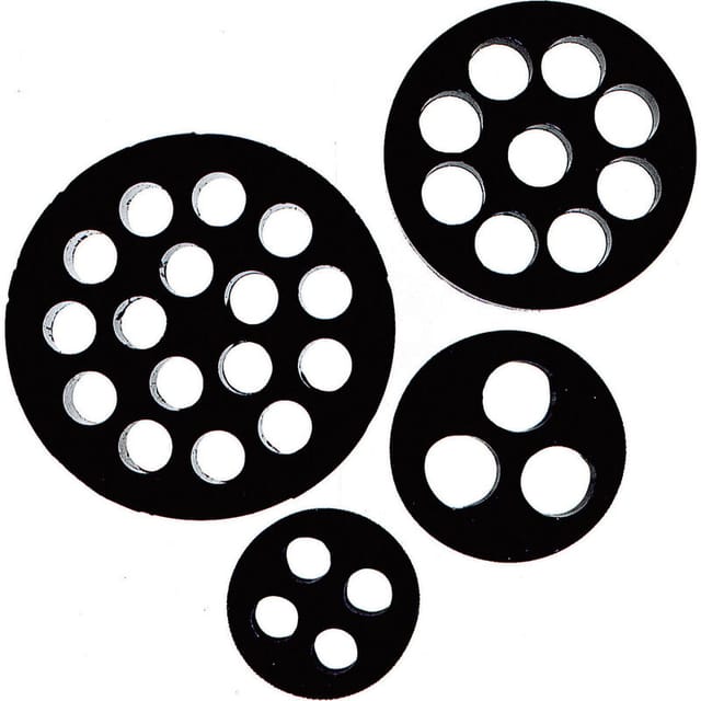 Lapp - 53332290 skintop® DIX-M32 Mehrfachdichteinsatz M32 2 x 9 mm Nitril-Butadien-Kautschuk Schwar