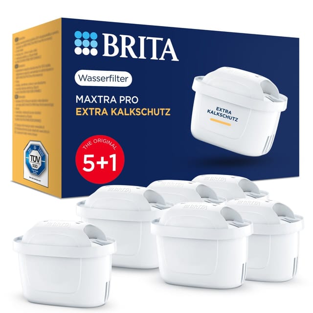 Brita Maxtra Pro Extra Kalkschutz 5+1 Filterkartuschen , 6er Pack