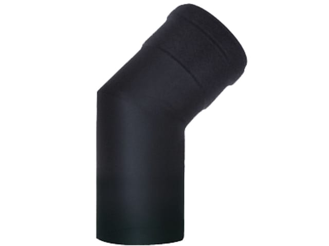 45. Ellbogenkurve für Rauchrohr Pelletöfen - 8cm