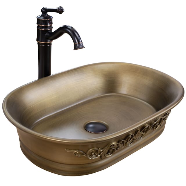 REA - aufsatzwaschbecken wilma rustic
