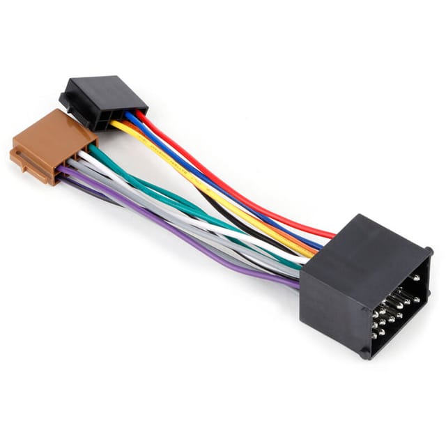 Eosnow Auto -Radio -Adapter -Stereo -Kabelbaumkabel ISO -Stecker für E36 E46 E39 passt