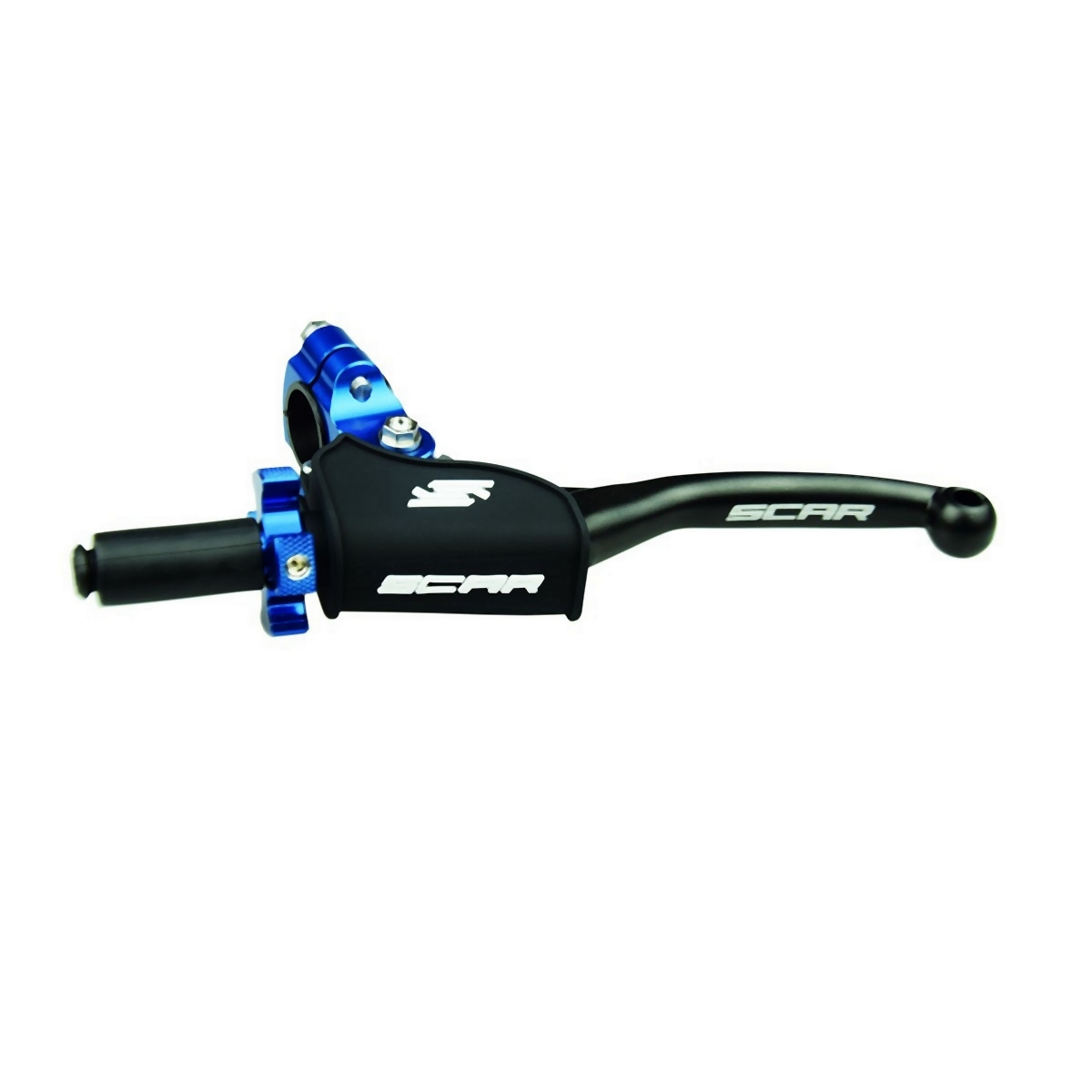 Scar Racing Kupplungshebel Mit Befestigung Komplett Schwarz/blau