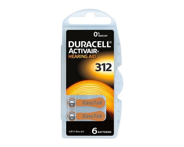 Duracell EasyTab 312 (PR41) 6er Blister
