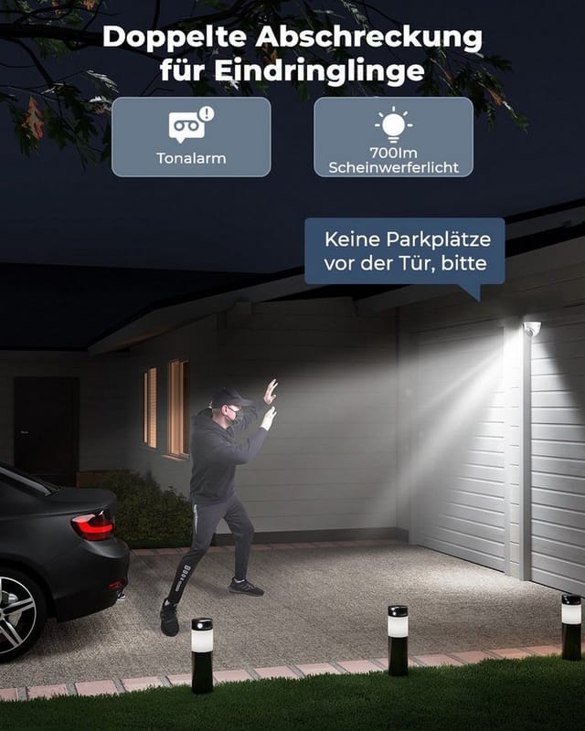 Reolink - 12MP PoE Dome Überwachungskamera mit 24/7 Farbige Nachtsicht, Personen-/Autoerkennung, 2-Wege-Audio