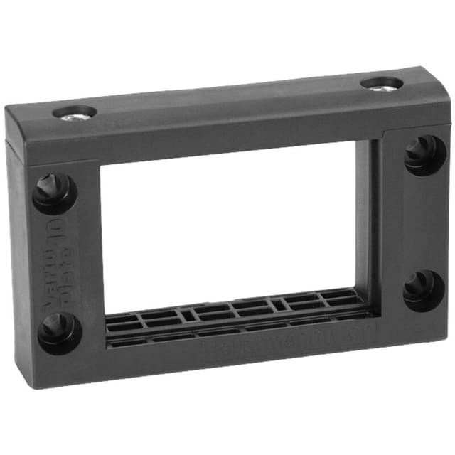 Hellermanntyton - VarioPlate-10Frame-PL-BK Kabeldurchführungsrahmen halogenfrei Polyamid 6.6 Schwa