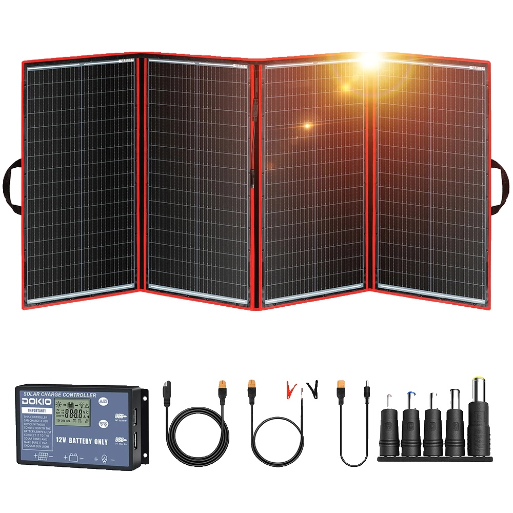 Solarmodul, Hohe Effizienz, Robuste Bauweise, 300 W (2 Stück 150 W)