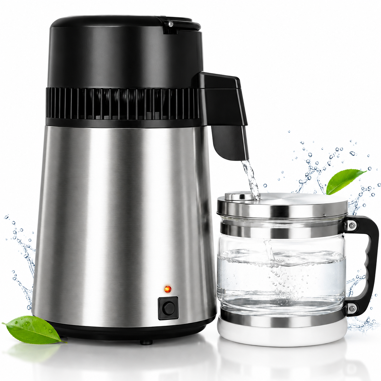 Elektrischer Wasserdestillierer 4 L Mit Kühlsystem 4000 Ml