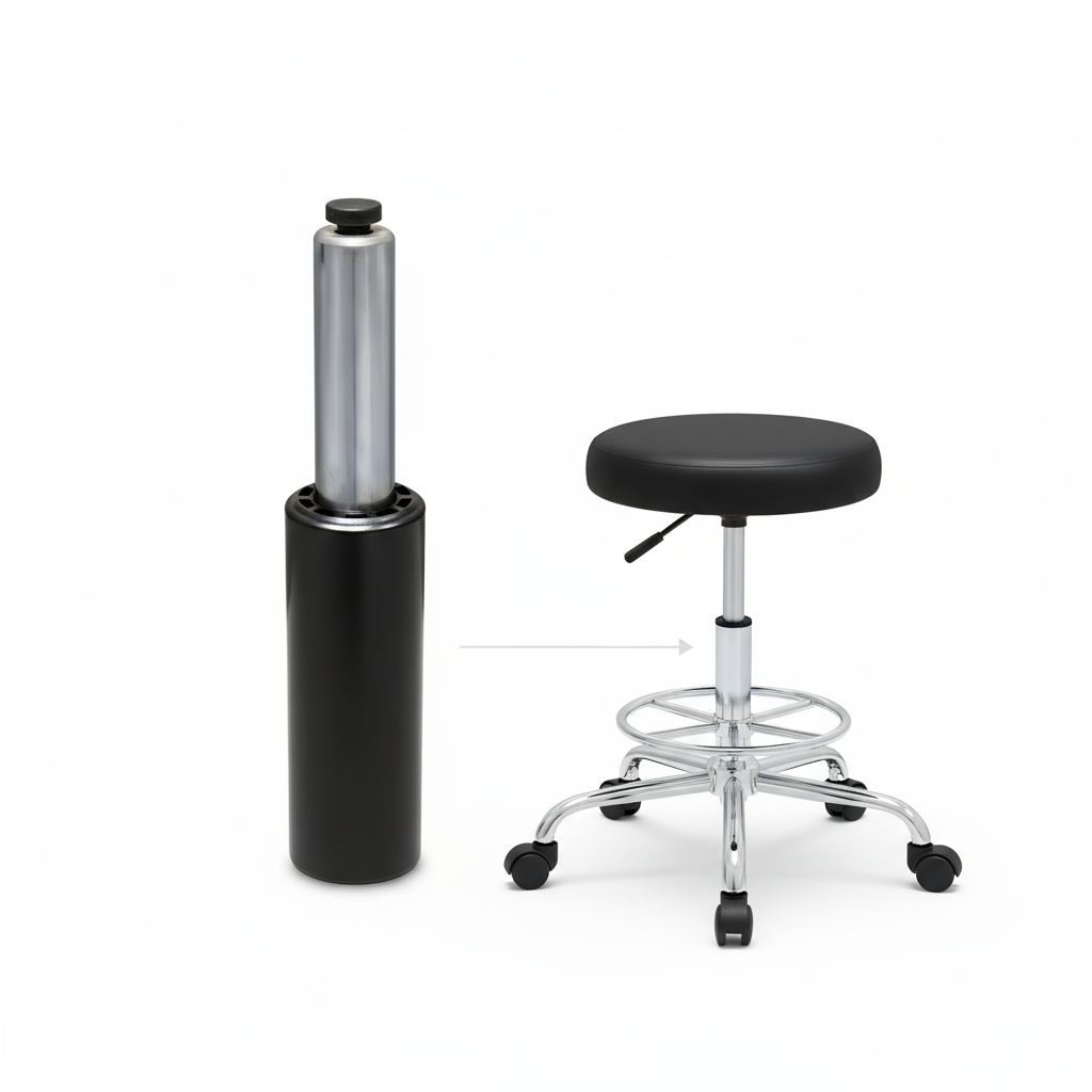 Gasfeder Für Einen Kosmetikhocker 140 Cm