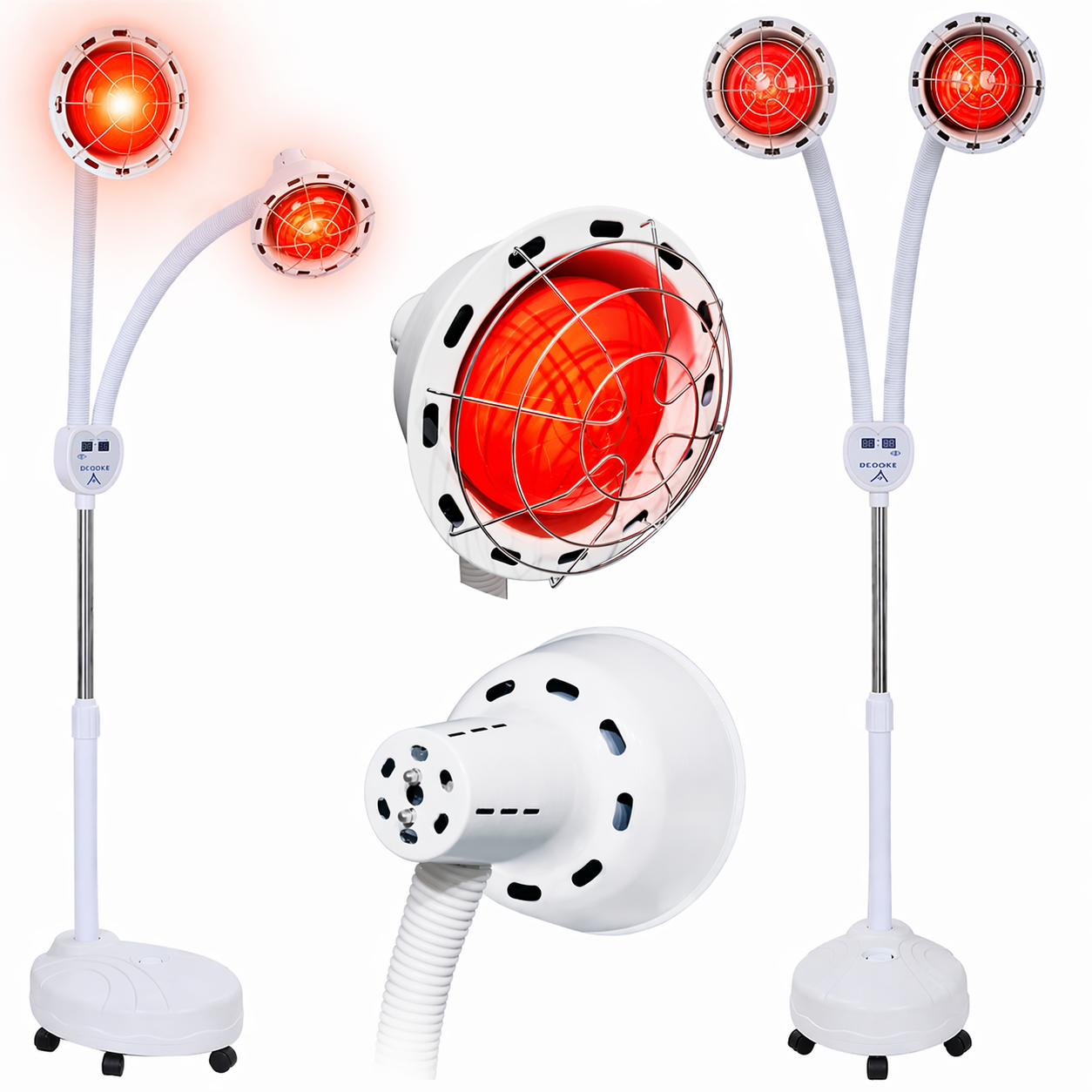 Sollux Kosmetiktherapielampe Auf Einem Ständer, Doppelte Infrarot-solux-lampe