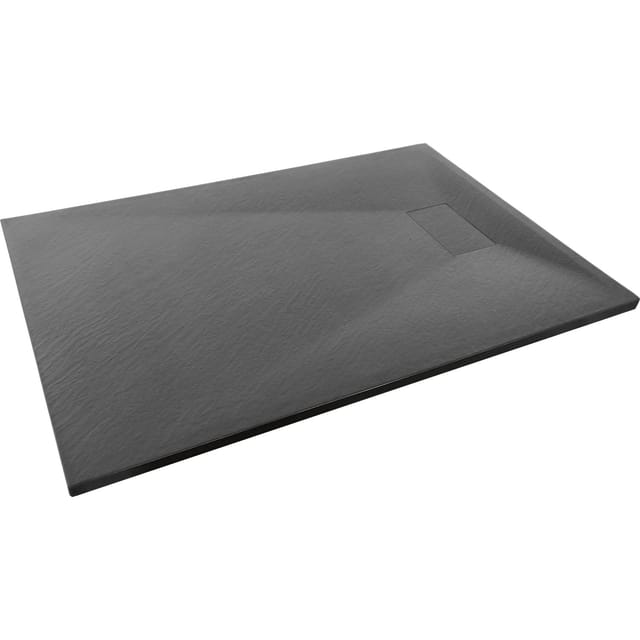Duschwanne 'Duschtasse Schiefer Anthrazit' - 120x90cm - Duschtasse in anthrazit - Marwell