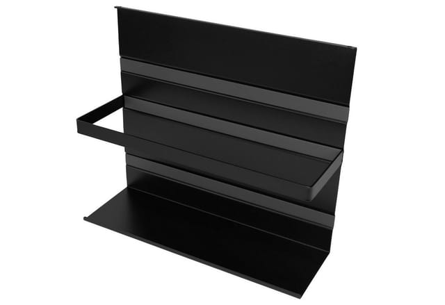 Kesseböhmer Linero MosaiQ EasyLine Universalablage schwarz 350 x 110 x 300 mm mit Bügel