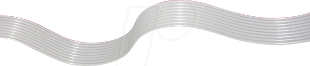 Econ Connect - 28AWG4GR Flachbandkabel Rastermaß: 1.27 mm 4 x 0.08 mm² Grau 30.50 m
