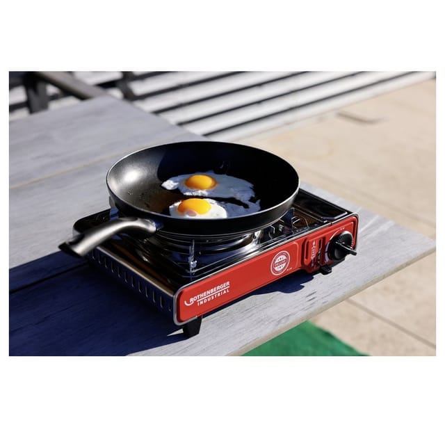 Industrial Gas Camping Kocher Deluxe rs 220 1500004233 Edelstahl - Rothenberger