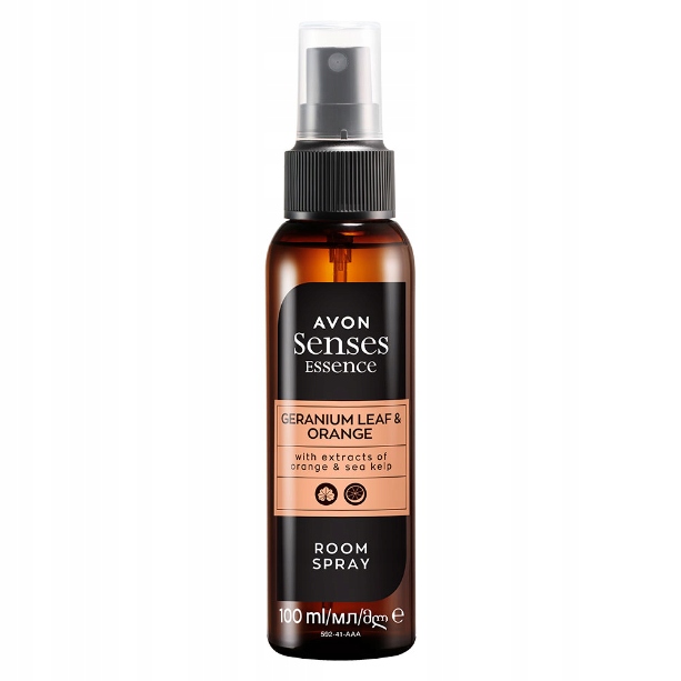 Avon Senses Essence Raumspray Mit Geranienblatt- Und Orangenduft