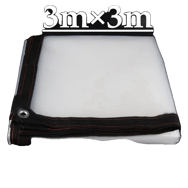 Pe-plane, 0,12 Mm Dick, Wasser- Und Winddicht, 3 X 3 M