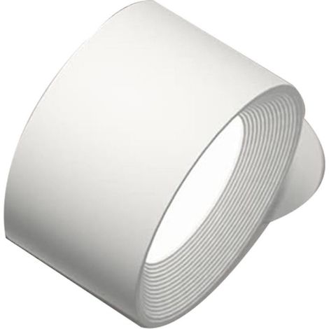 Wandleuchte Für Den Innenbereich, Usb-aufladbar, Warmweißes/neutralweißes/weißes Licht, 3 Helligkeitsstufen, Touch-steuerung, White-hao