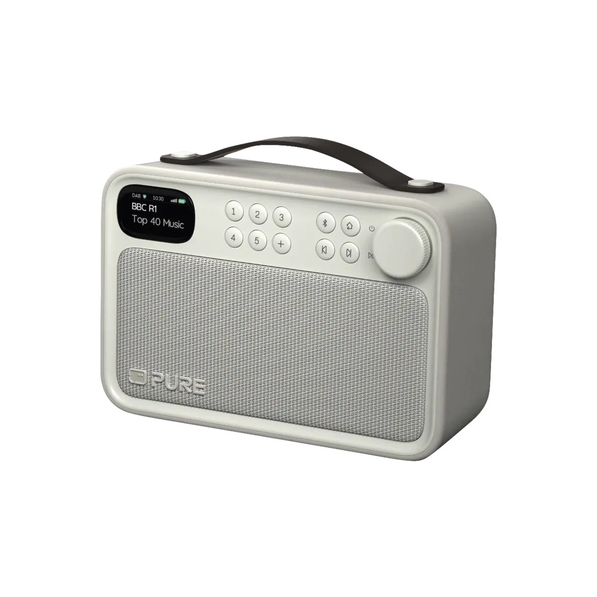 Pure 255785 Radio Tragbar Digital Weiß
