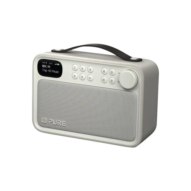 Pure 255785 Radio Tragbar Digital Weiß