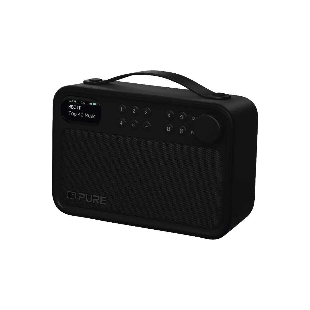 Pure 255784 Radio Tragbar Digital Schwarz