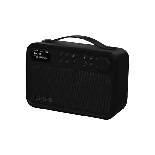 Pure 255784 Radio Tragbar Digital Schwarz