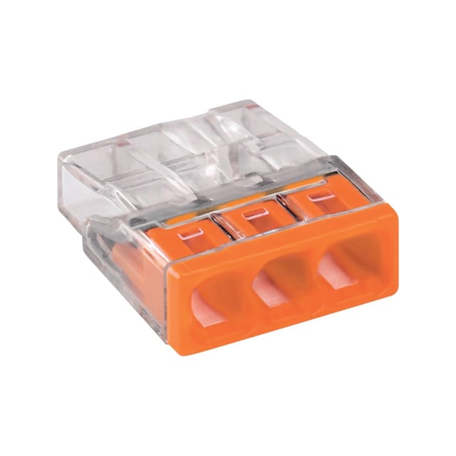 FP - wago Wagoklemme 3x0,5-2,5qmm orange