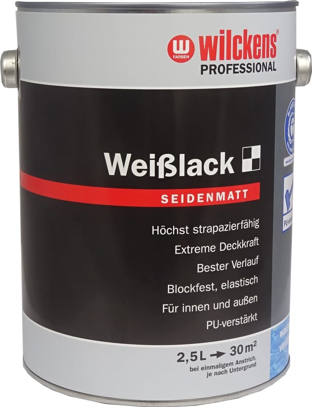 Professional Weißlack seidenmatt 2,5l 17791103080 - Wilckens