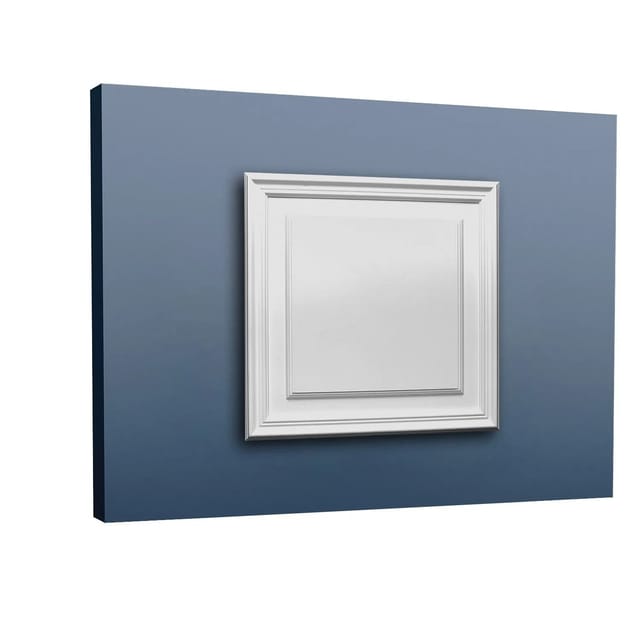 Orac - Türaufdopplung abgeplattet von Decor D506 luxxus Wand Paneel Dekor Element Verkleidung Kunstoffplatte weiß