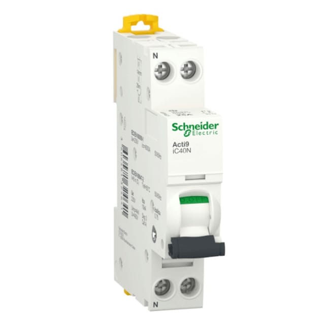 Schneider Electric - Schneider Acti9 LS-Schalter 1P+N 6KA 6A c 1M IC40N A9P54606