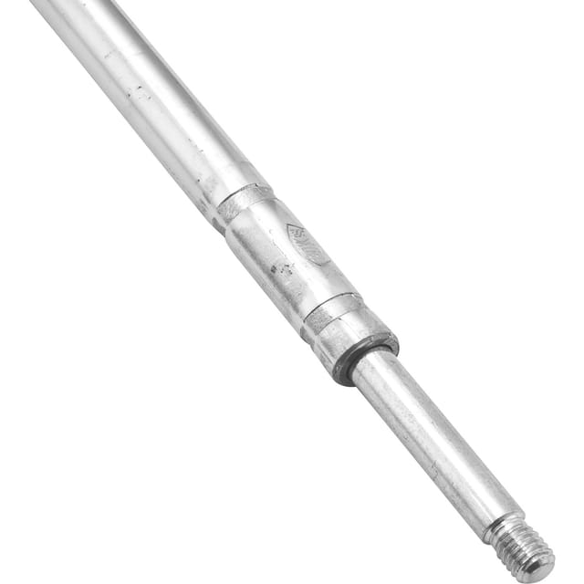 BKS Treibriegelstange 9006, 1385 mm, mit Gleitstopfen für oben, Stahl verzinkt