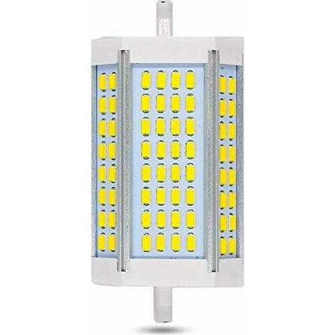 R7s 118mm 30w Dimmbare Led-lampe, 3000lm, Kaltweiß 6000k, Dimmbare Led Für Wand-/stehlampen/spots [c]