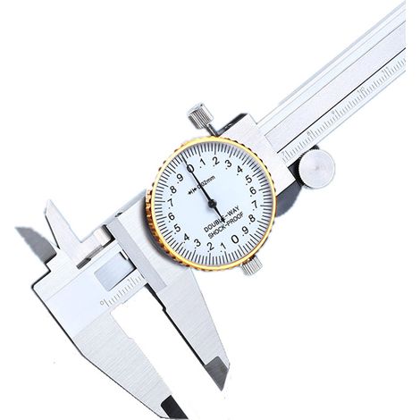 Bdd-messschieber Mit Tischhalterung, Standardmäßiger Hochpräziser Ölgefüllter Messschieber, Messbereich 0–150 Mm