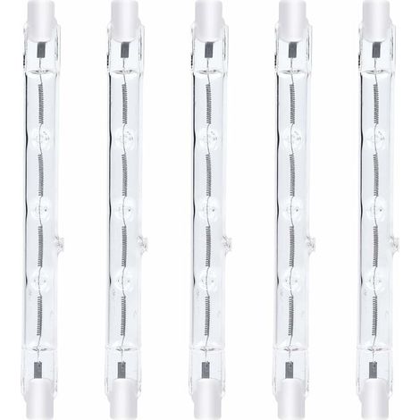 Dimmbare Halogen-stiftlampe 300w Warmweiß Ac220-240v J118 Linearer Halogenstrahler Für Landschaftsgestaltung, Sicherheit, Straßenbeleuchtung (5 Stück)