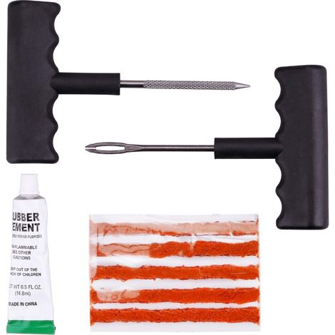 8-teiliges Tubeless-reifenreparaturset – Tubeless-rennradreifen – Reifenreparatur Im Falle Einer Panne – Auto – Fahrrad