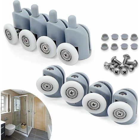 23-mm-schiebetürrolle, 10 Schiebetürrollen Für Badezimmerkabinen