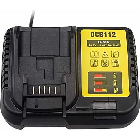 Dewei Dewal 10,8v 20v Dcb112 3a Schnelllade-dcb115 Lithium-akku-schnellladegerät