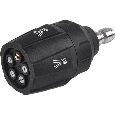 Bdd 3600psi Rotationsturbinendüse, Hochdruck-rotationsdüse, 1/4-zoll-hochdruckreinigerdüse, 5-in-1-mehrbereichs-schnellanschlussdüse Für Die Autoreinigung