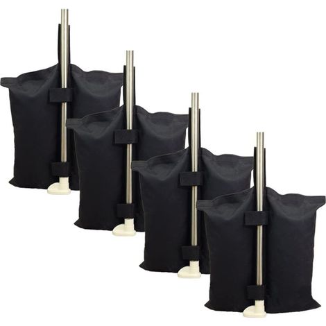 Hochleistungsfähiger, Industrietauglicher Gewichtssack Mit Doppelnaht Für Schwarze Faltpavillons