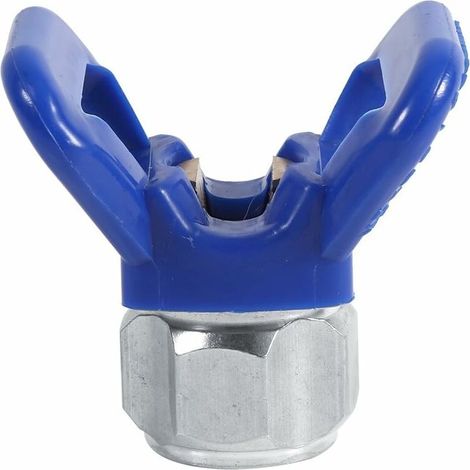 Airless-farbspritzpistole, Flachdüsensitzschutz Für Spritzgeräte, Düsensitz-spritzgerätezubehör (blau)