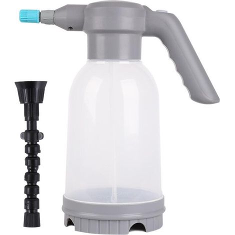 Elektrische Sprühflasche, 2,5 L Automatische Pflanzengießkanne, Gartensprühflasche, Gartenbewässerungsmaschine, Elektrischer Vernebler, Gartensprühgerät (verdickt, Transparent)