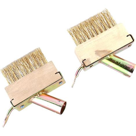 Bdd 2-teiliges Unkrautbürsten-set Mit Drahtbürstenkopf, Ersatz-gartenwerkzeug, Unkrautentferner Für Terrassen Und Pflasterarbeiten