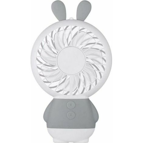 Tragbare Mini-led-lampe, Taschenventilator, Pc-ventilator, Elektrischer Ventilator, Luftkühler, Laptop-ventilator, Home-office-ventilator, Grau