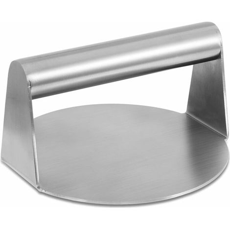 Fleischpresse – Quadratische Fleischpresse Aus Edelstahl – Manuelle Fleischpresse – Runde Hamburgerpresse – Küchenutensilien Für Die Fleischverarbeitung – Fleisch