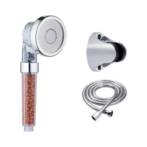 Duschkopf Mit Negativionen, Handbrause, Universelles Duschset, Dreistufiger Strahl, Handbrause, Wassersparender Hochdruck