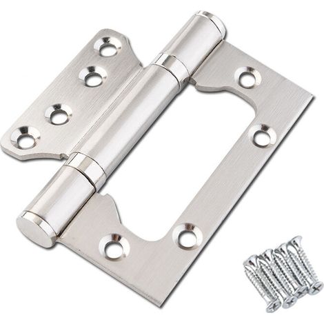 2 Stück Edelstahlscharniere, Kugellagerscharniere, Geräuscharme Scharniere, Mutter-kind-türscharniere Für Dekorative Möbel, Schlafzimmer, Holztürbeschläge, Türscharniere