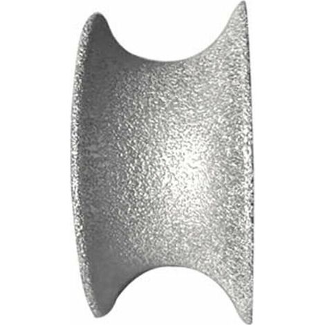 Gelötete Diamantschleifscheibe Für Marmor, Glas Und Gerillte Kanten Schleifscheibe Für Quarz, Stein Und Platten Halbkreisförmige Schneide Konkave Schleifscheibe. Schleiftiefe: 30 Mm