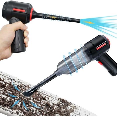3-in-1 Computer-staubsauger, Druckluftgebläse, Kabelloser Handstaubsauger, Tastaturreinigungsset, Elektrische Sprühflasche Für Pc