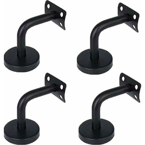 Handlaufhalterung, 4 Stück Edelstahl-handlaufhalterung Für Innenwände, Flure, Dachbodentreppen (60 X 60 Mm)